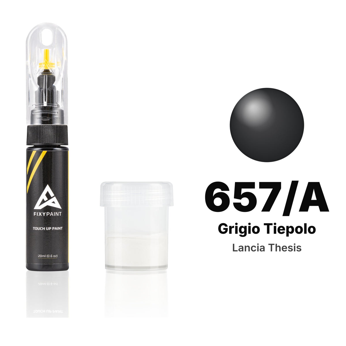 Touch-up paint for Lancia Thesis 657/A Grigio Tiepolo, Standard kit