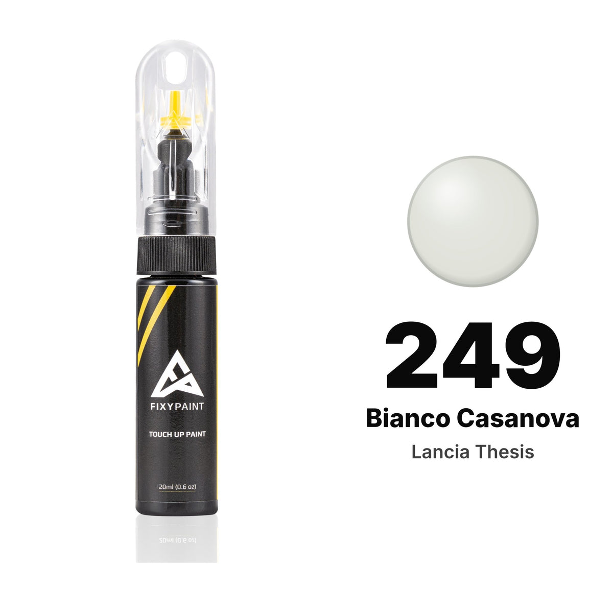Touch-up paint for Lancia Thesis 249 Bianco Casanova, Basic kit