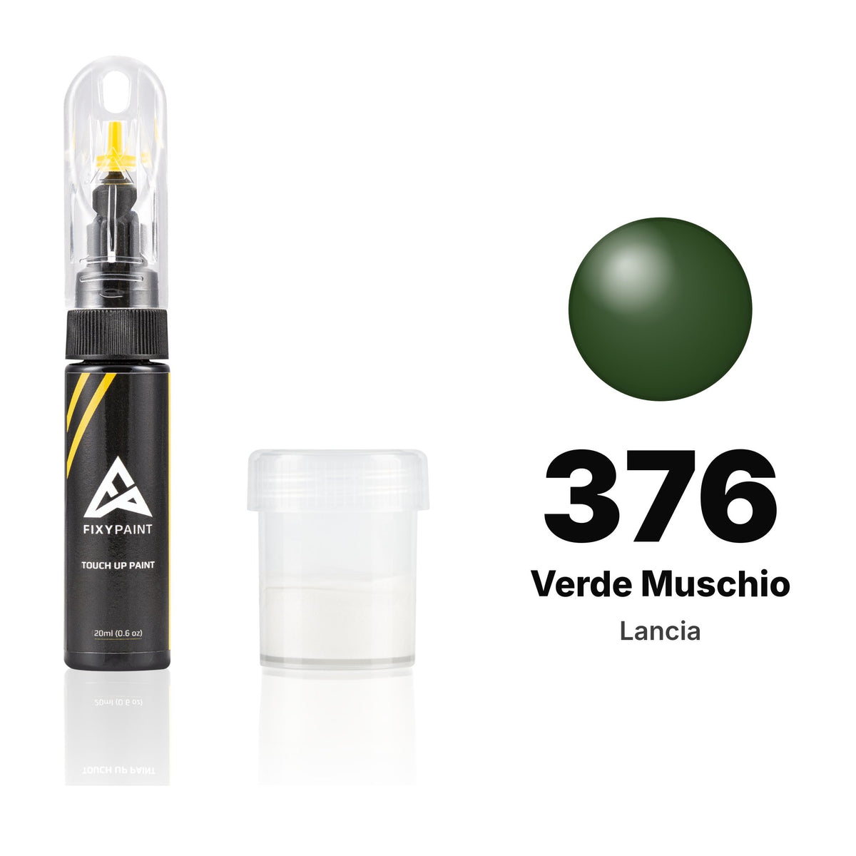 Touch-up paint for Lancia 376 Verde Muschio, Standard kit