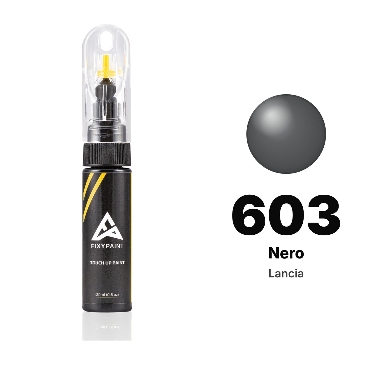 Touch-up paint for Lancia 603 Nero, Basic kit