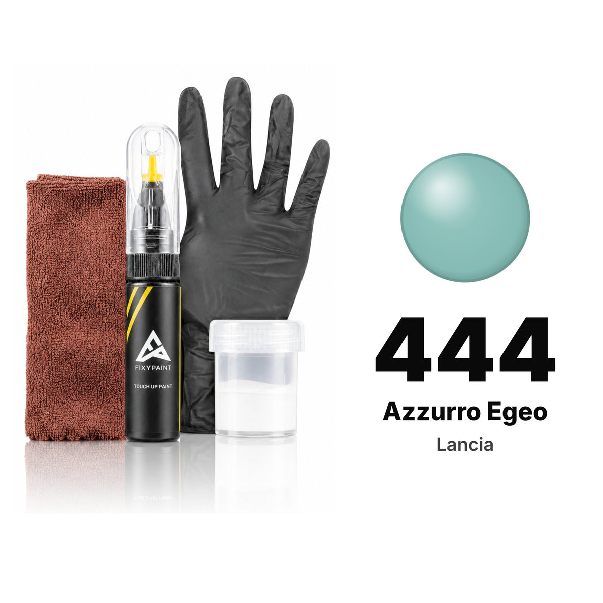 Vernice ritocco per Lancia – 444 Azzurro Egeo (tutti i modelli, 1985–1986), kit Completo