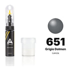 Vernice ritocco per Lancia – 651 Grigio Dolmen (tutti i modelli, 1988–1991), kit Standard
