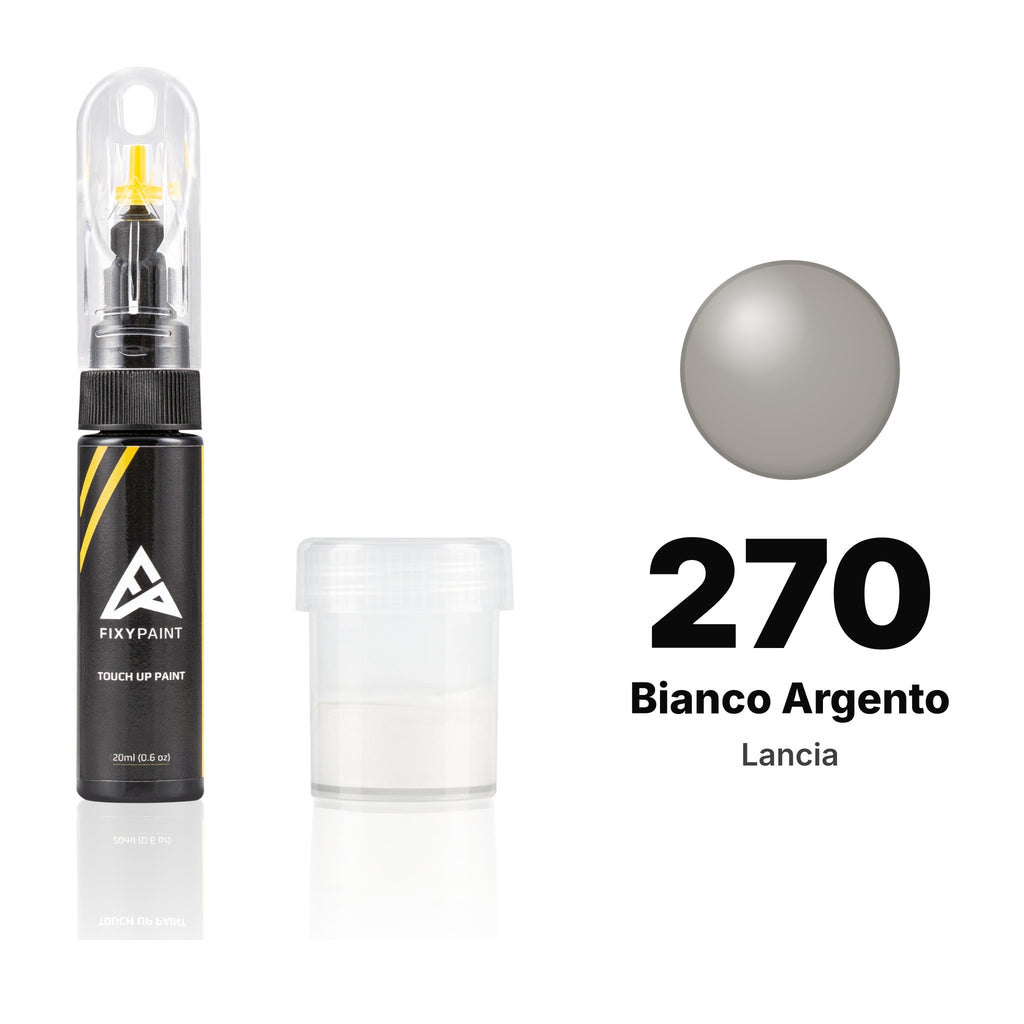 Touch-up paint for Lancia 270 Bianco Argento, Standard kit