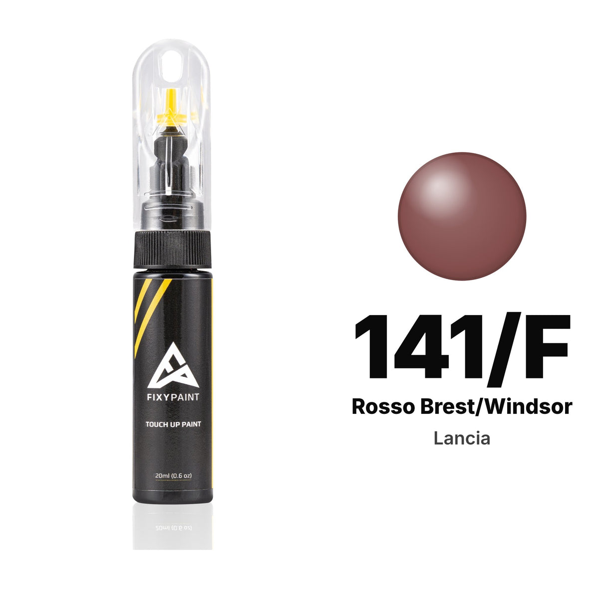 Peinture de retouche pour Lancia – 141/F Rosso Brest/Windsor (tous modèles, 1992–1996), kit Basique