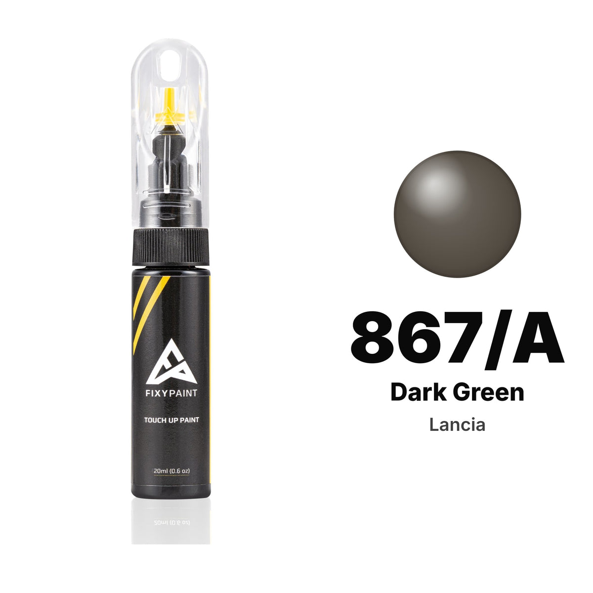Touch-up paint for Lancia 867/A Dark Green, Basic kit