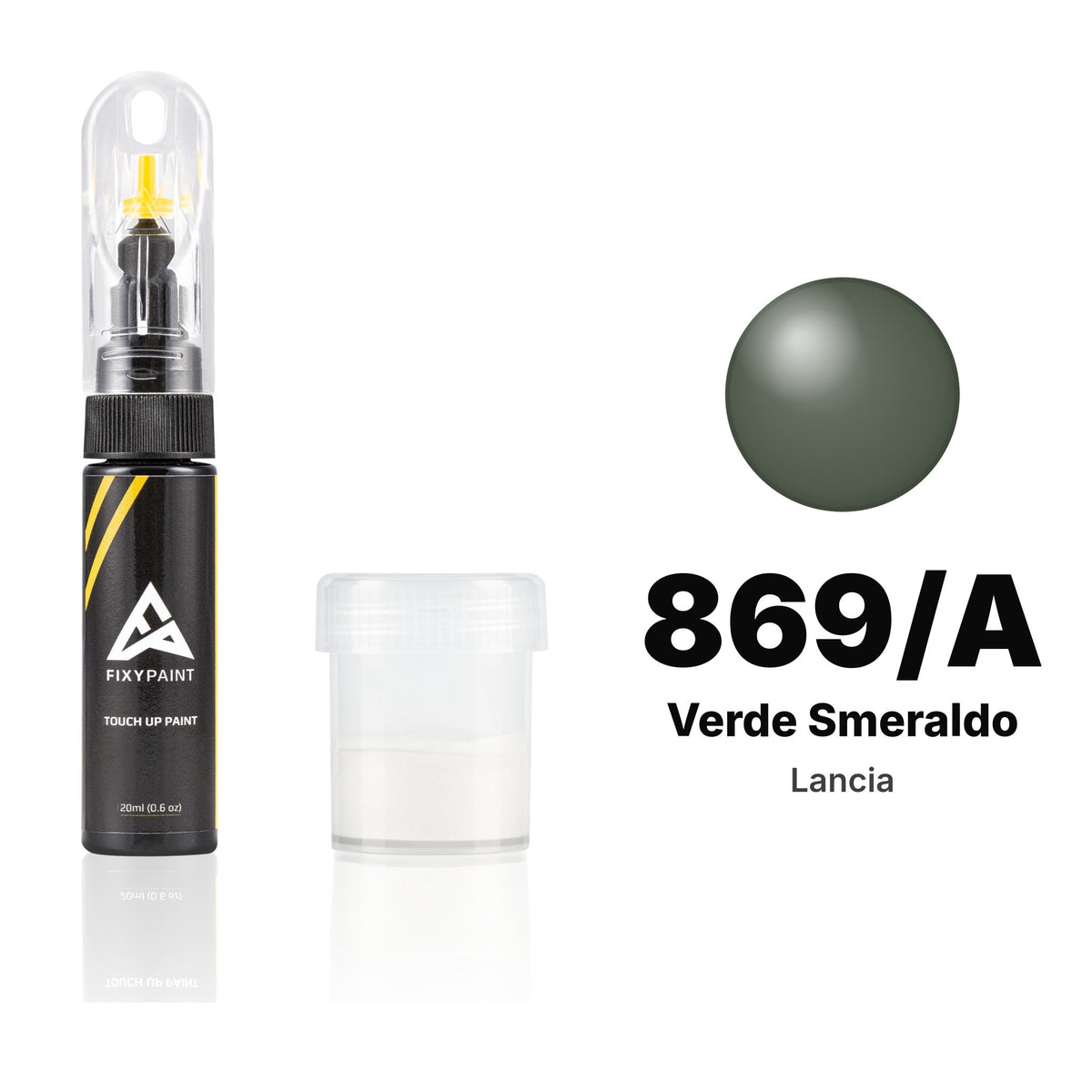 Touch-up paint for Lancia 869/A Verde Smeraldo, Standard kit