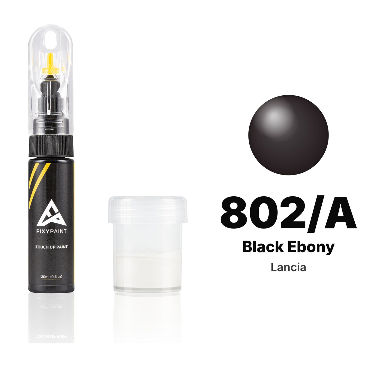 Touch-up paint for Lancia 802/A Black Ebony, Standard kit