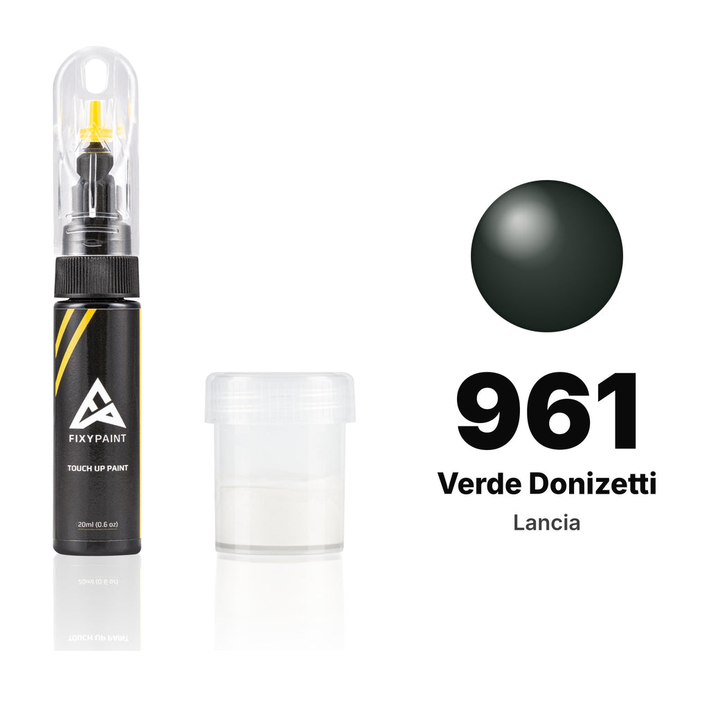 Pintura de retoque para Lancia – 961 Verde Donizetti (todos los modelos, desde 2006), kit Estándar