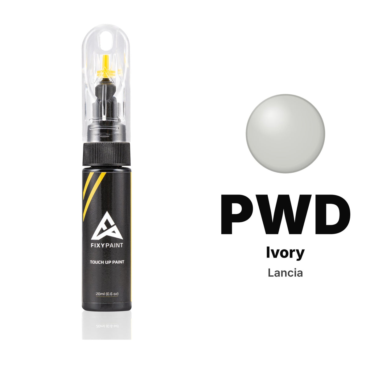 Touch-up paint for Lancia PWD Ivory, Basic kit