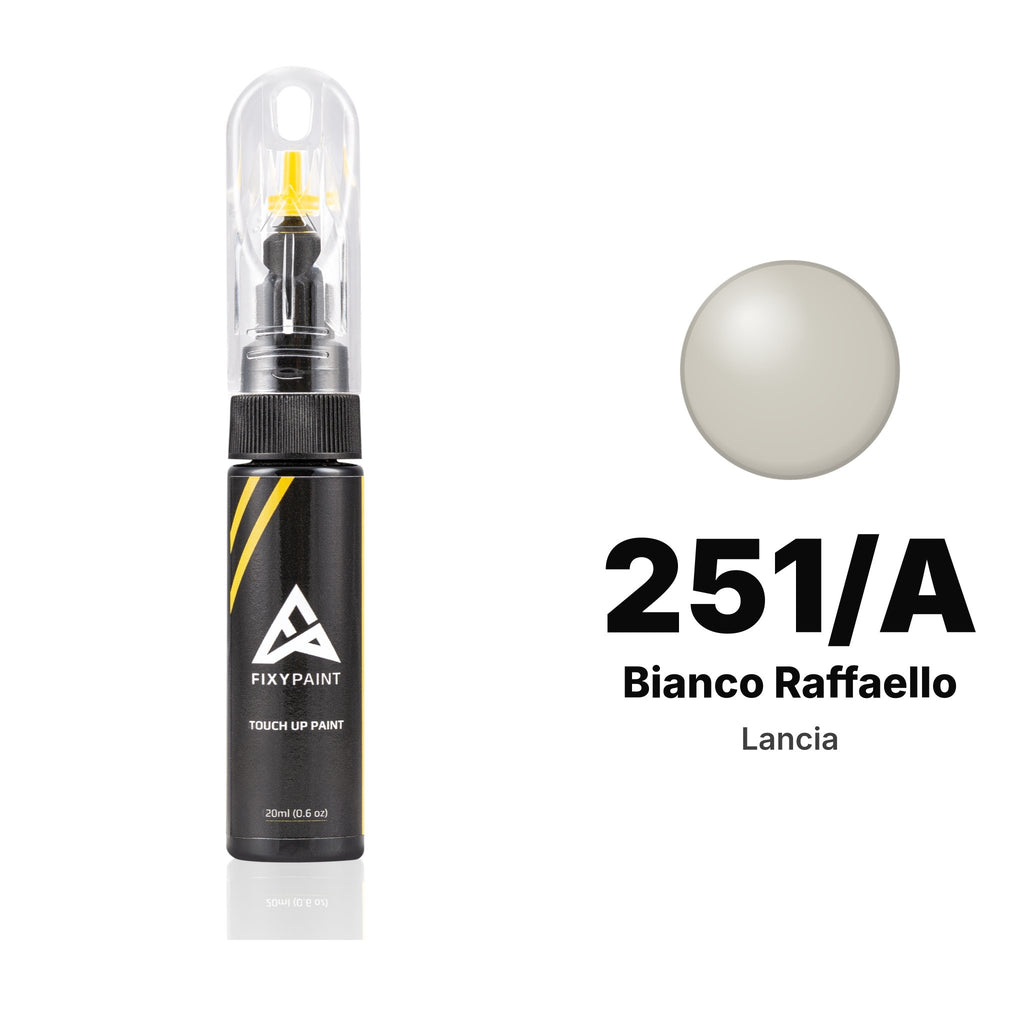 Touch-up paint for Lancia 251/A Bianco Raffaello, Basic kit
