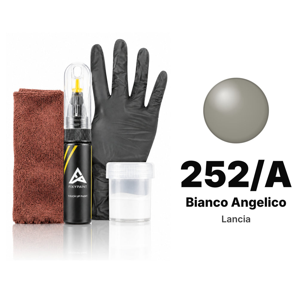 Touch-up paint for Lancia 252/A Bianco Angelico, Complete kit
