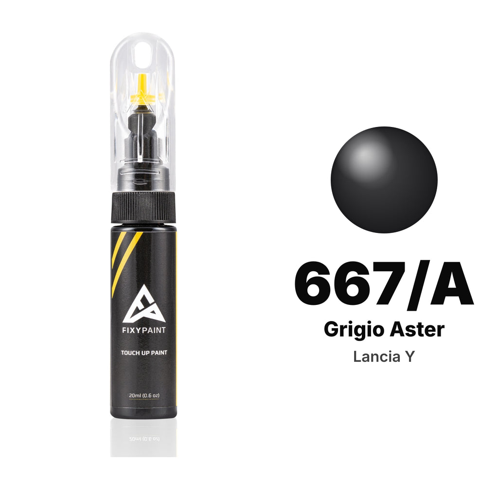 Touch-up paint for Lancia Y 667/A Grigio Aster, Basic kit