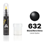 Touch-up paint for Lancia Ypsilon 632 Black/Nero Elena, Standard kit