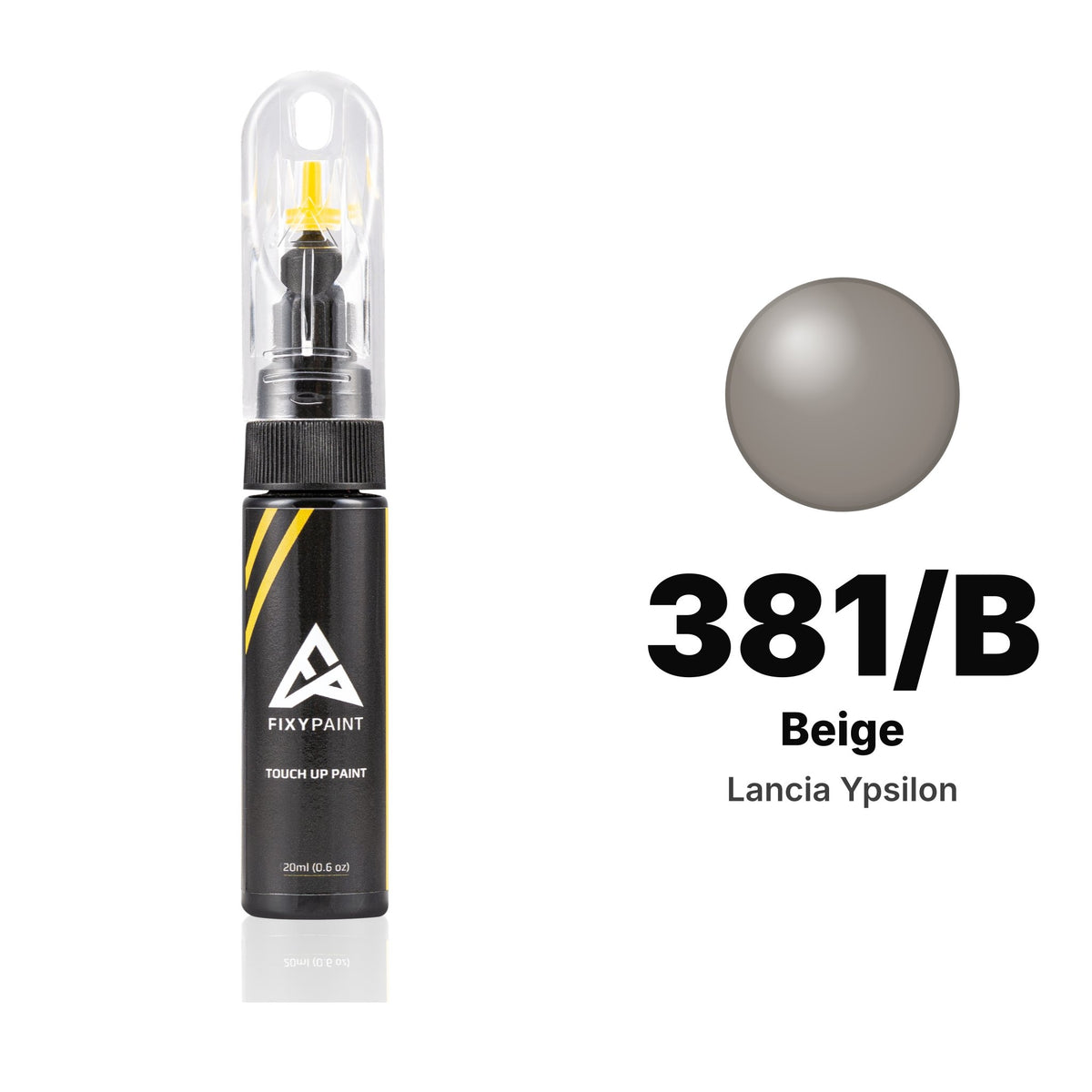 Lackstift für Lancia Ypsilon – 381/B Beige (2011), Set Basis