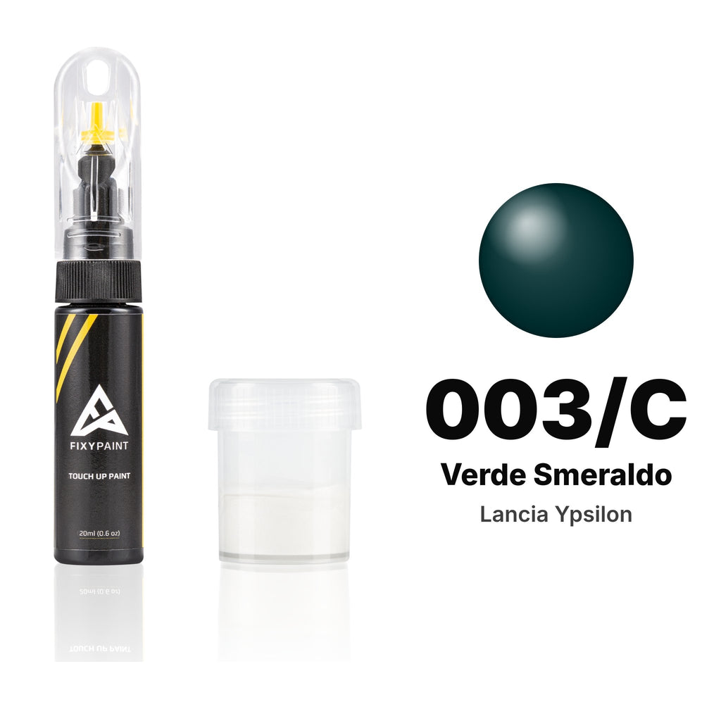 Touch-up paint for Lancia Ypsilon 003/C Verde Smeraldo, Standard kit