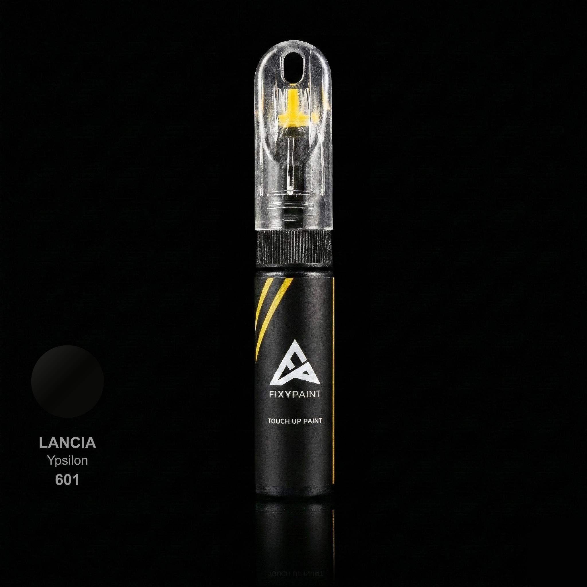 Lancia Ypsilon touch up paint kit - NERO MASACCIO 601 scratch repair