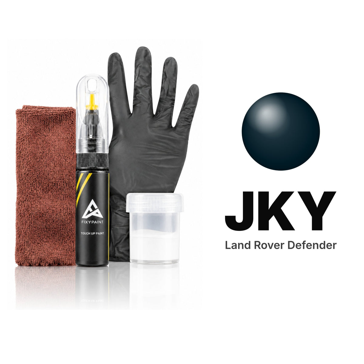 Touch-up paint for Land Rover Defender JKY, Complete kit