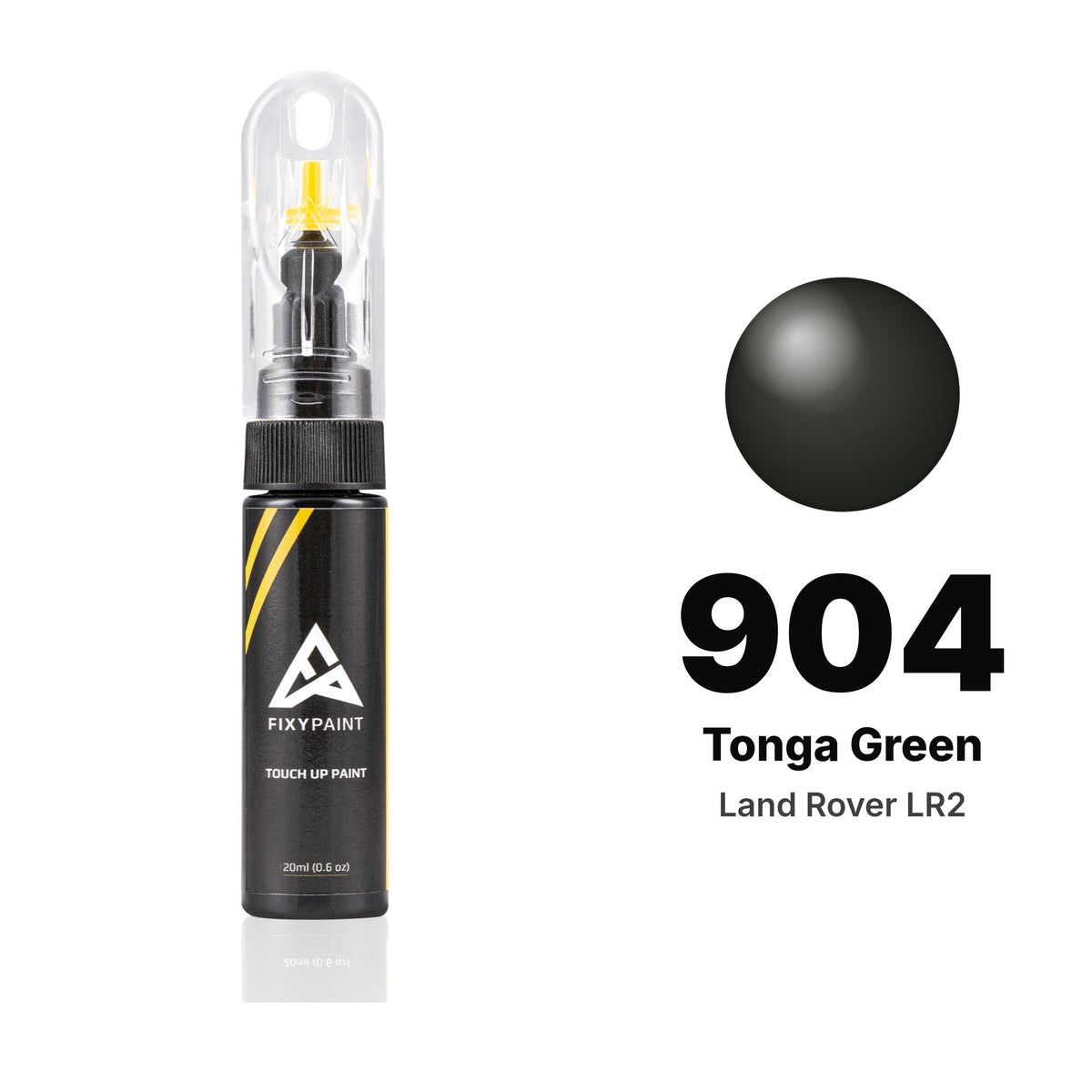 Touch-up paint for Land Rover LR2 904 Tonga Green, Basic kit