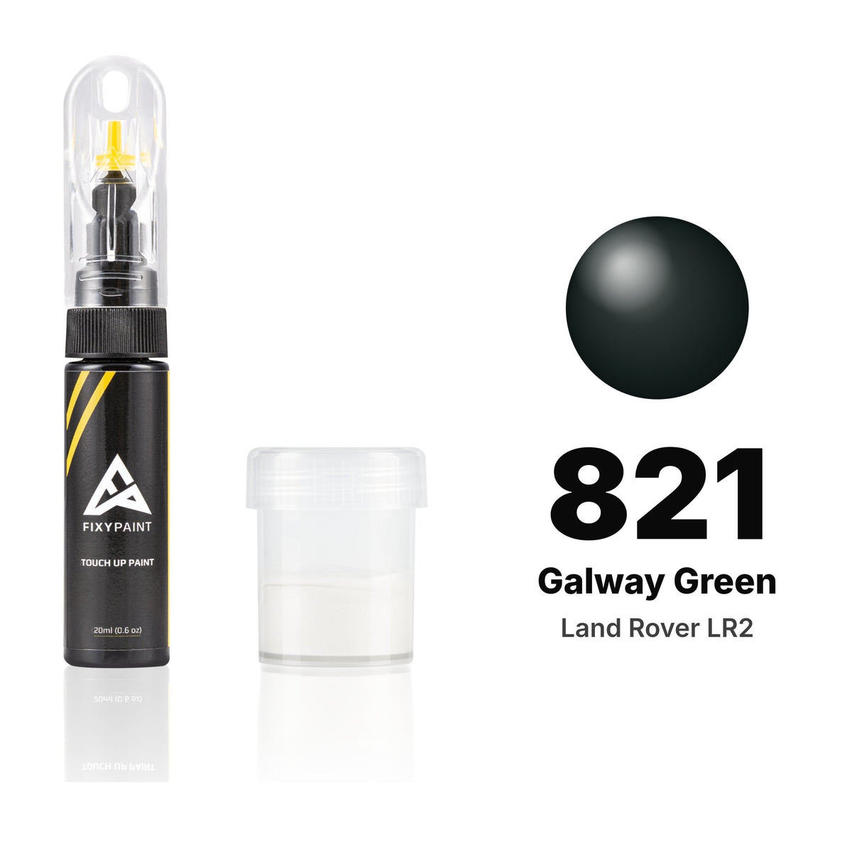 Touch-up paint for Land Rover LR2 821 Galway Green, Standard kit