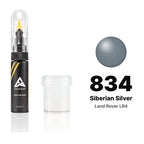 Touch-up paint for Land Rover LR4 834 Siberian Silver, Standard kit