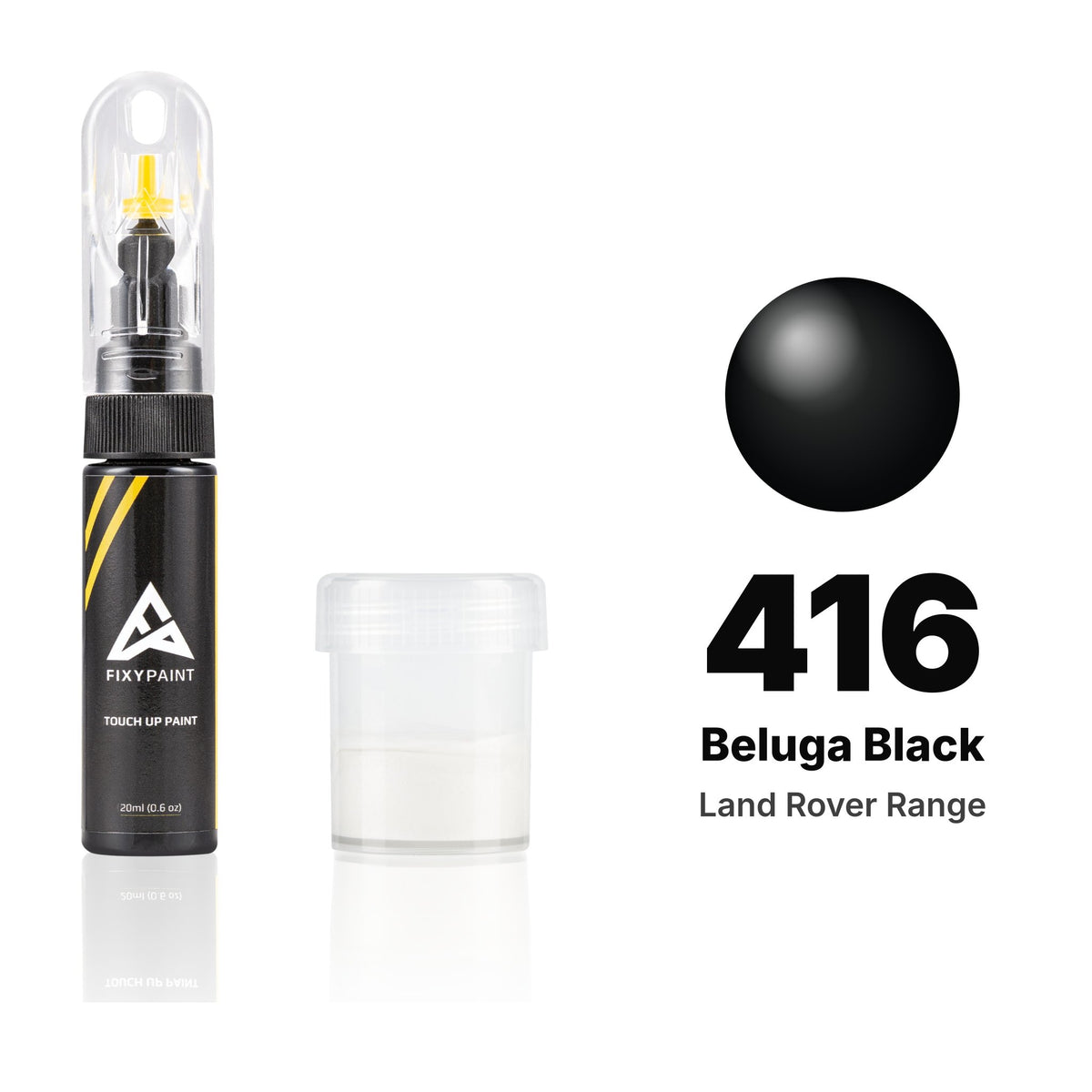 Touch-up paint for Land Rover Range 416 Beluga Black, Standard kit