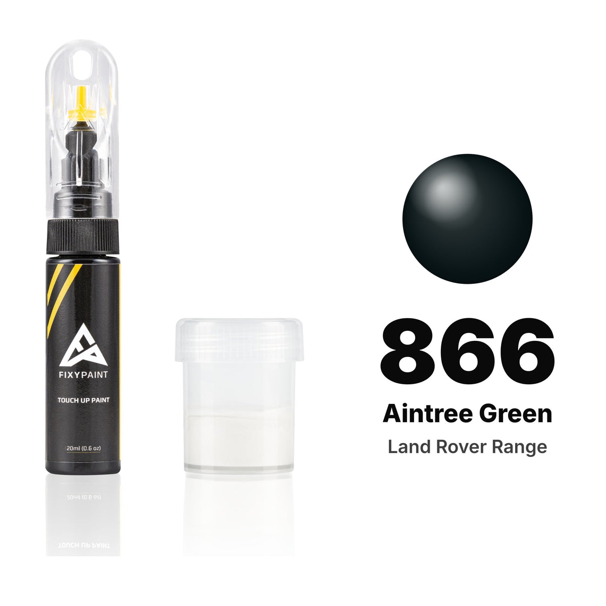 Touch-up paint for Land Rover Range 866 Aintree Green, Standard kit