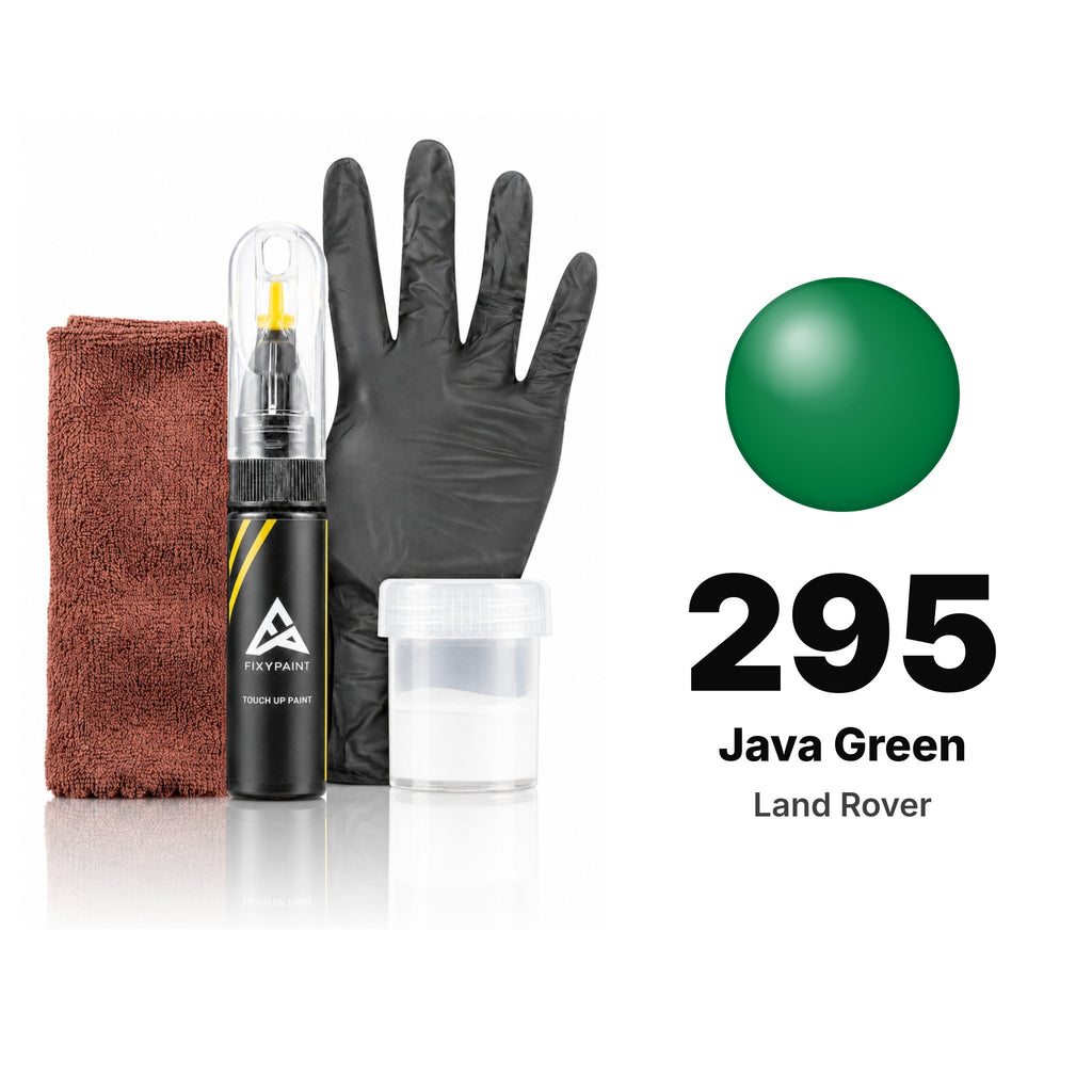 Touch-up paint for Land Rover 295 Java Green, Complete kit