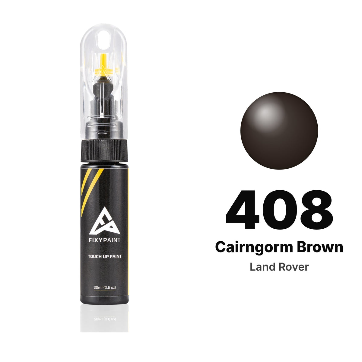 Vernice ritocco per Land Rover – 408 Cairngorm Brown (tutti i modelli, 1988–1992), kit Base