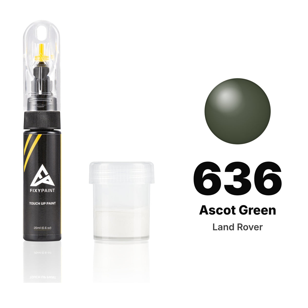 Touch-up paint for Land Rover 636 Ascot Green, Standard kit