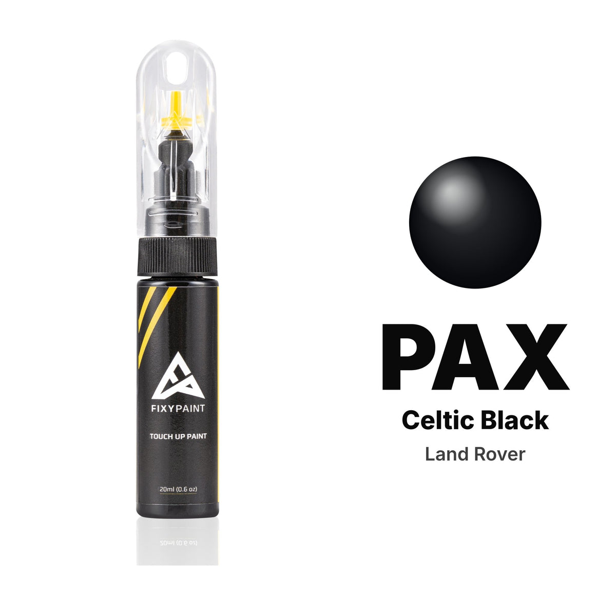 Touch-up paint for Land Rover PAX Celtic Black, Basic kit