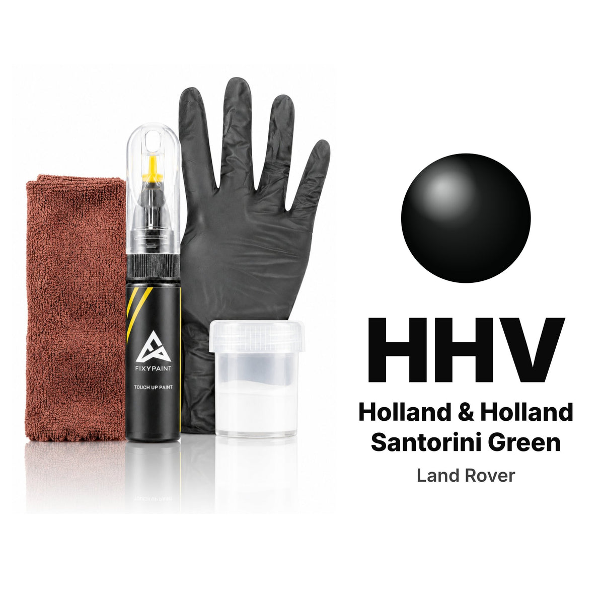 Touch-up paint for Land Rover HHV Holland & Holland Santorini Green, Complete kit