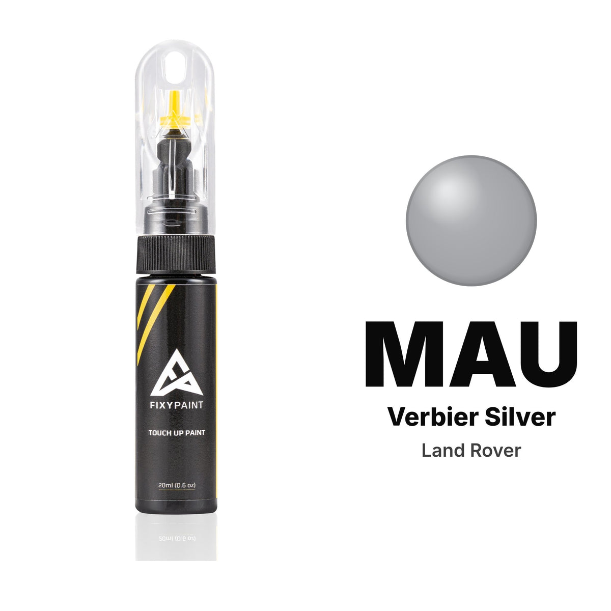 Touch-up paint for Land Rover MAU Verbier Silver, Basic kit