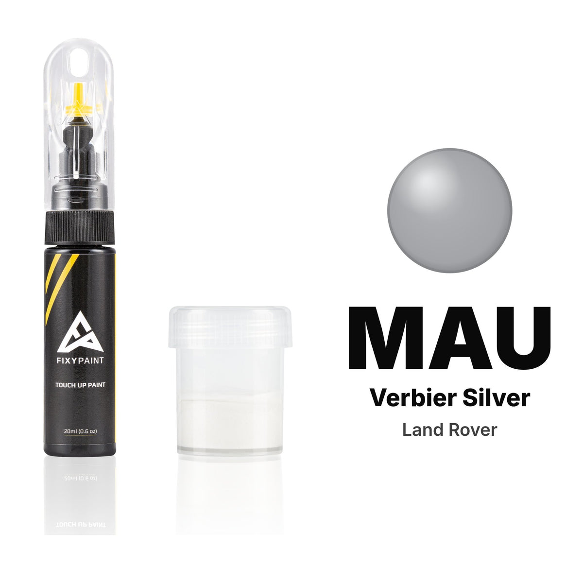 Touch-up paint for Land Rover MAU Verbier Silver, Standard kit