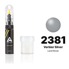 Pintura de retoque para Land Rover – 2381 Verbier Silver (todos los modelos, desde 2016), kit Estándar