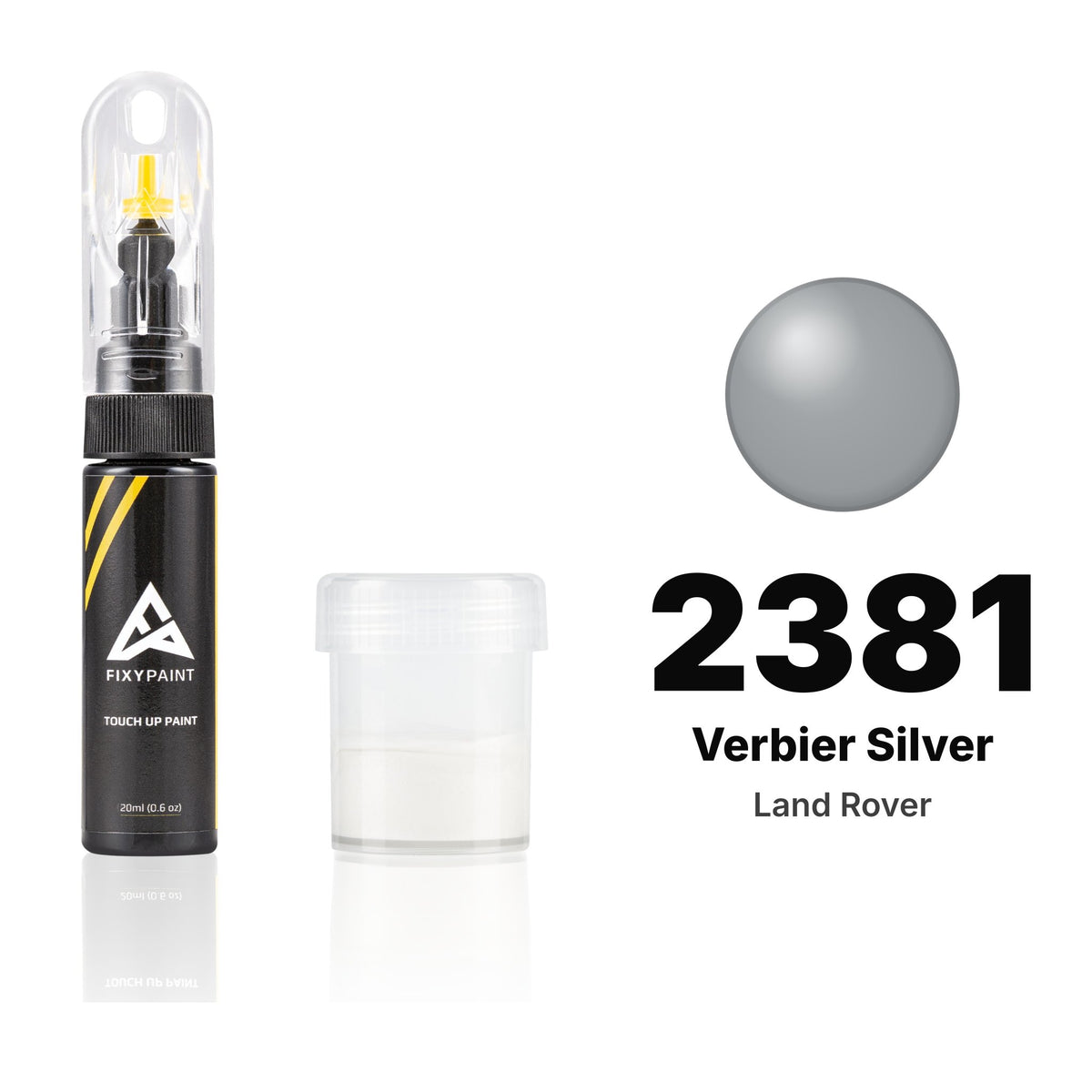 Pintura de retoque para Land Rover – 2381 Verbier Silver (todos los modelos, desde 2016), kit Estándar