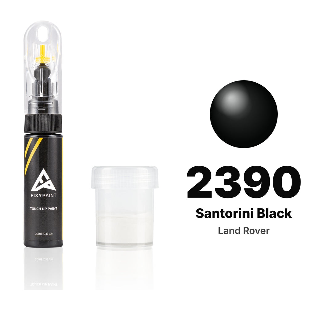 Touch-up paint for Land Rover 2390 Santorini Black, Standard kit