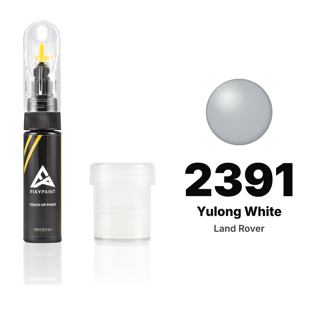 Touch-up paint for Land Rover 2391 Yulong White, Standard kit