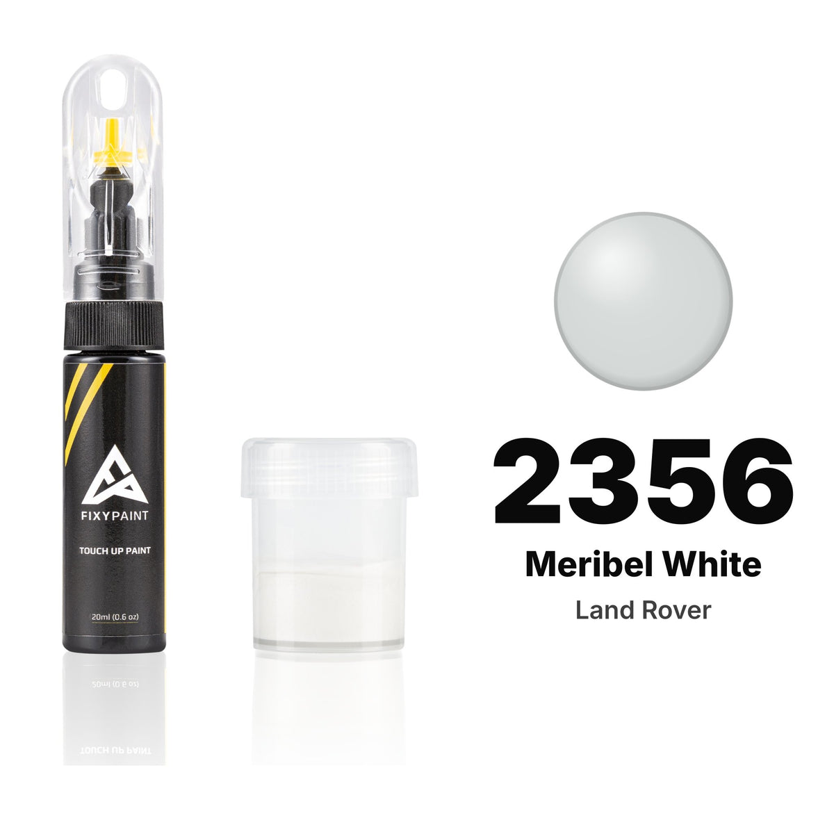 Touch-up paint for Land Rover 2356 Meribel White, Standard kit