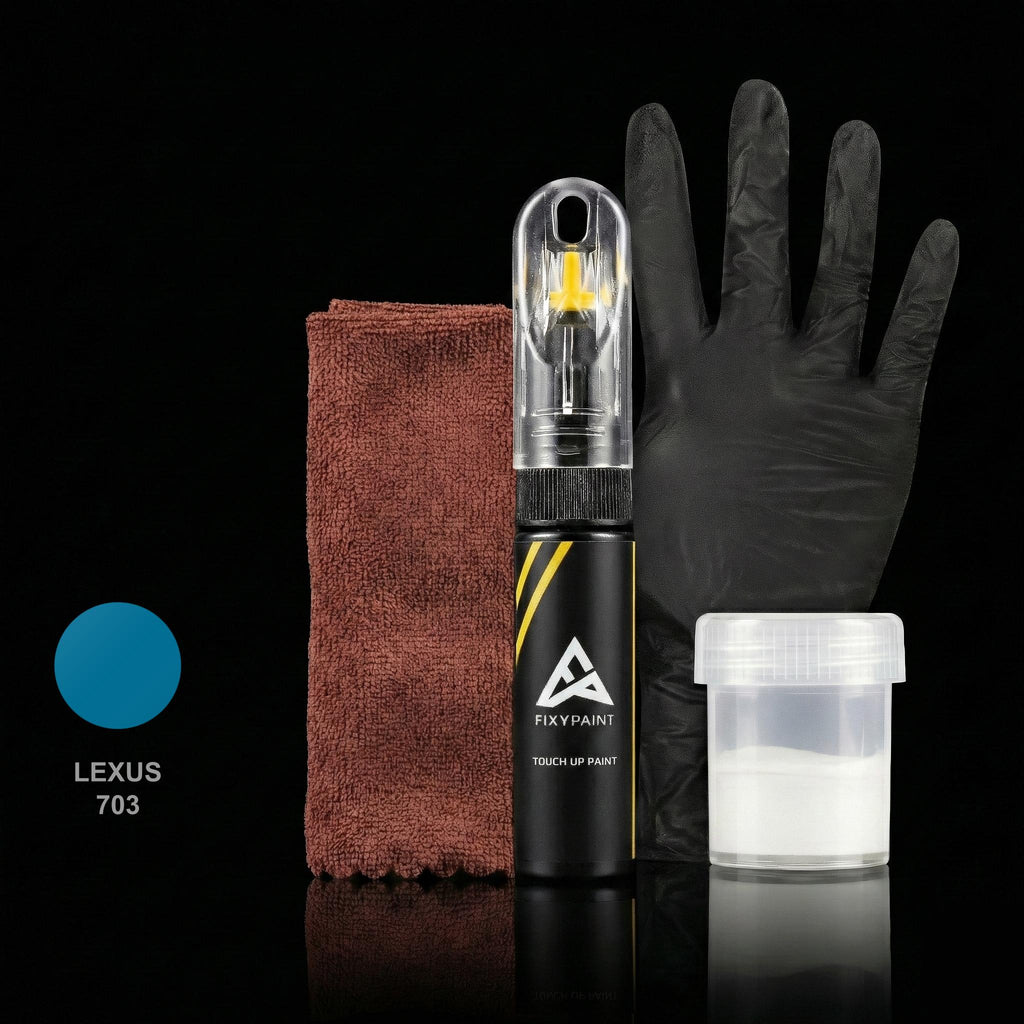 Lexus Universal touch up paint kit - BLUE 703 scratch repair