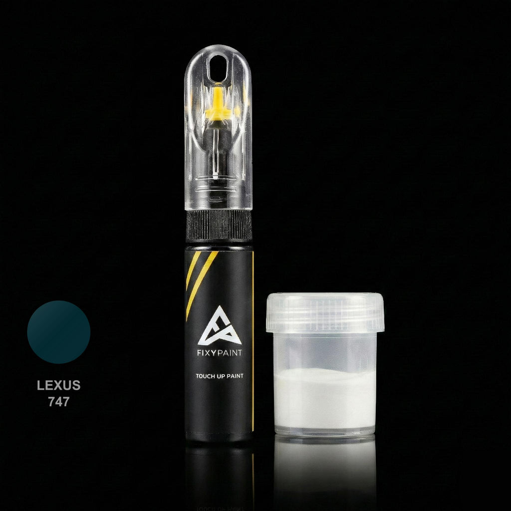 Lexus Universal touch up paint kit - DEEP TURQUOISE 747 scratch repair
