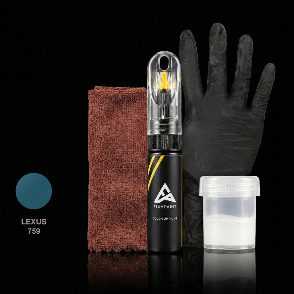 Lexus Universal touch up paint kit - MEDIUM TURQUOISE 759 scratch repair