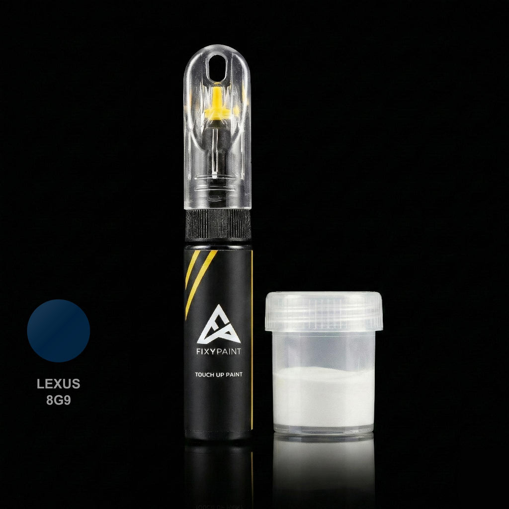 Lexus Universal touch up paint kit - DARK BLUE 8G9 scratch repair