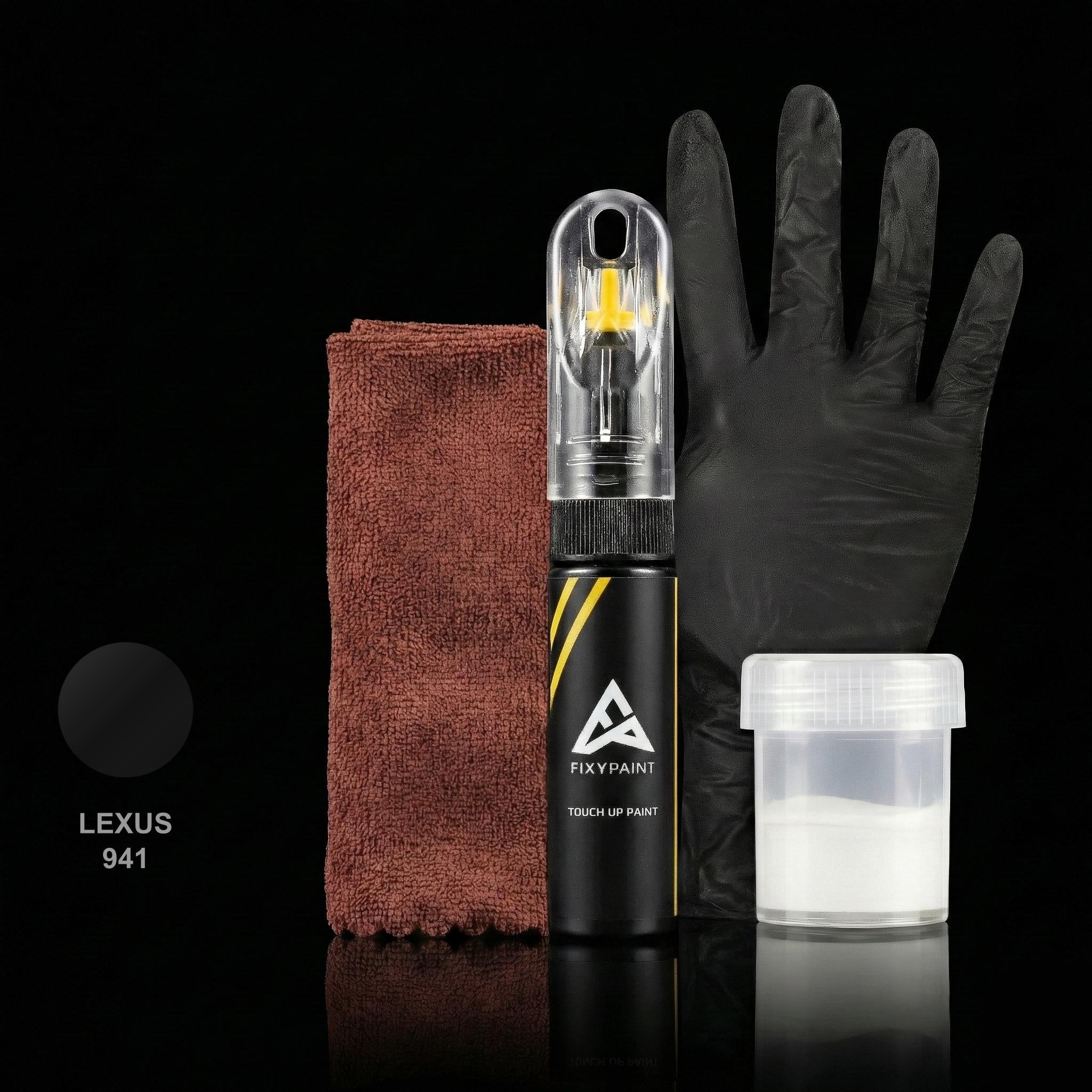 Lexus Universal touch up paint kit - BLACK 941 scratch repair
