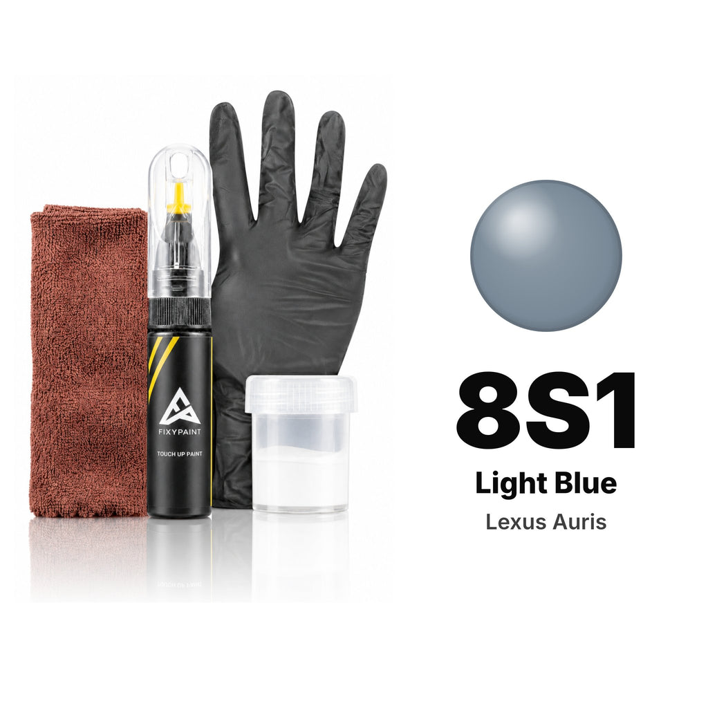 Touch-up paint for Lexus Auris 8S1 Light Blue, Complete kit