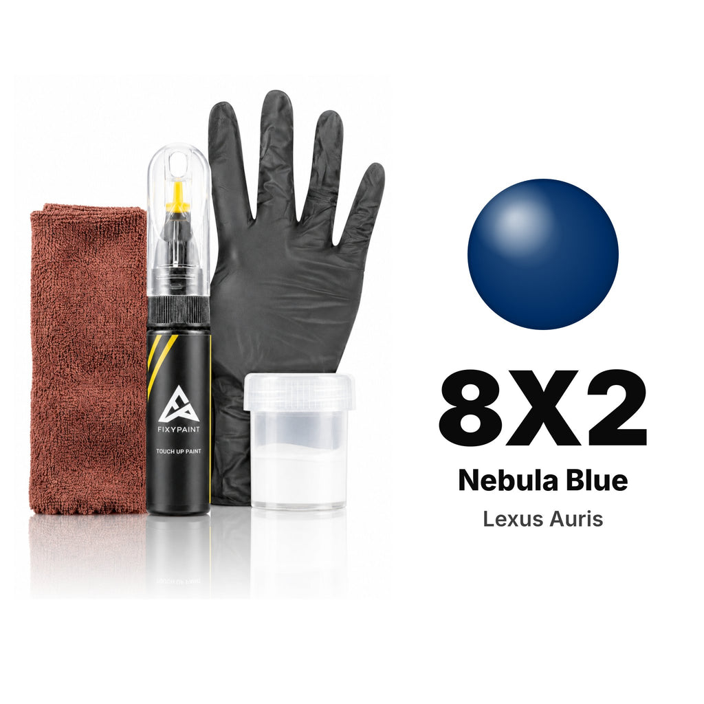 Touch-up paint for Lexus Auris 8X2 Nebula Blue, Complete kit