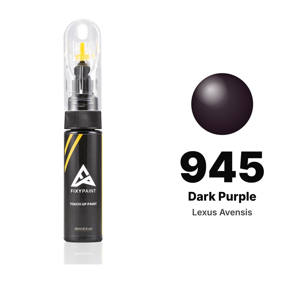 Touch-up paint for Lexus Avensis 945 Dark Purple, Basic kit