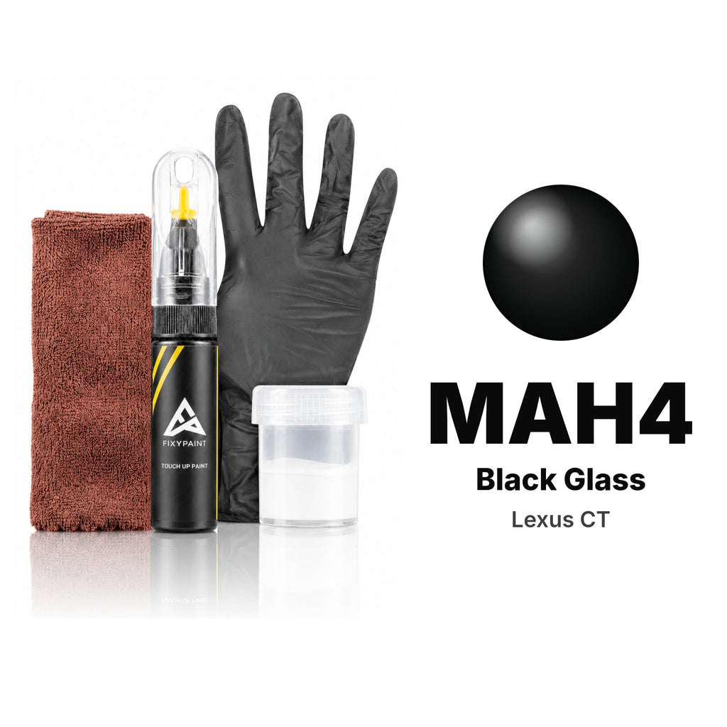 Touch-up paint for Lexus CT MAH4 Black Glass, Complete kit