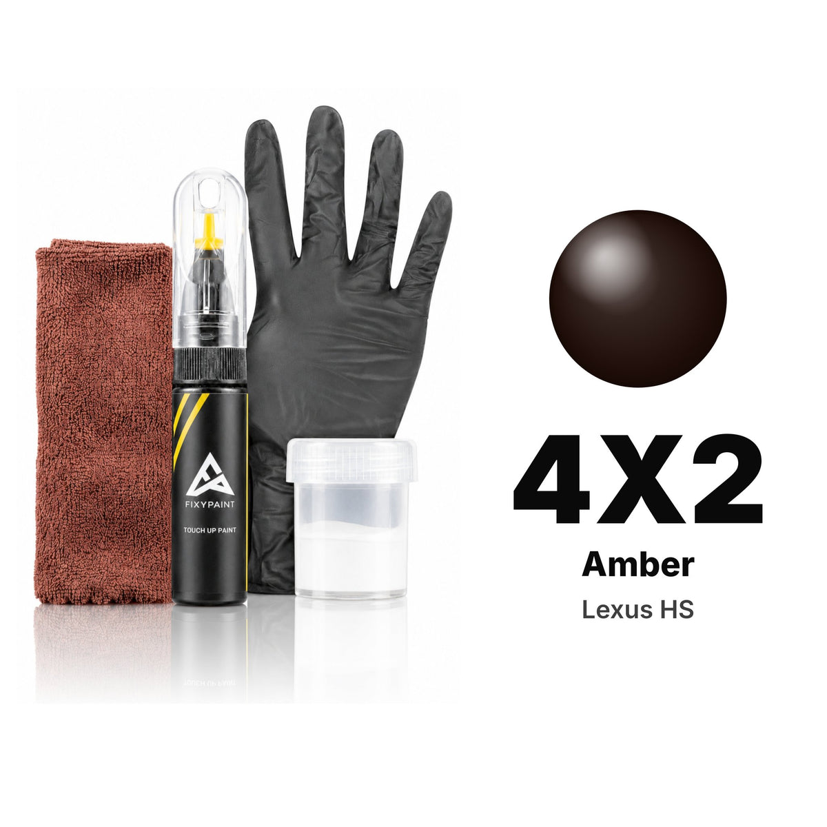 Touch-up paint for Lexus HS 4X2 Amber, Complete kit