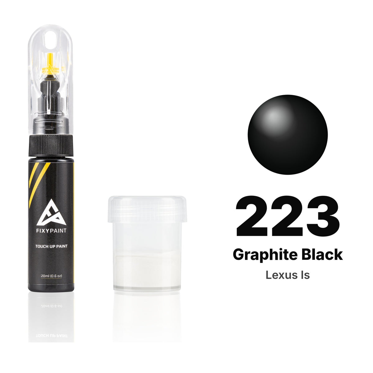 Vernice ritocco per Lexus IS – 223 Graphite Black (dal 2017), kit Standard