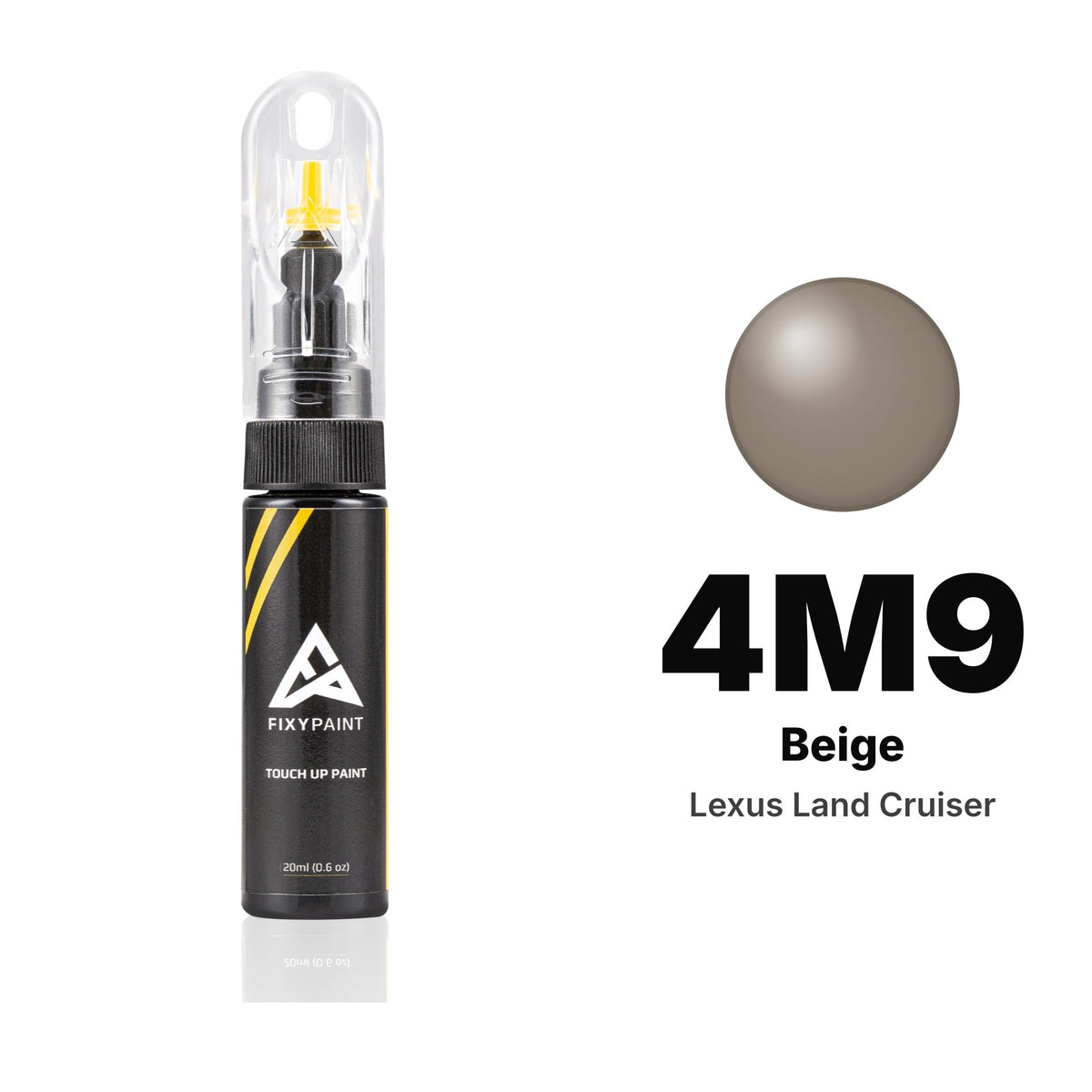 Touch-up paint for Lexus Land Cruiser 4M9 Beige, Basic kit
